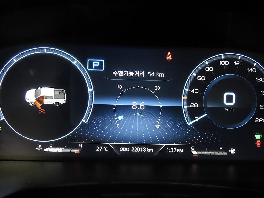 KG모빌리티(쌍용) 무쏘 무쏘 스포츠(Q261) 2.2 4WD 블랙 엣지 이미지 9