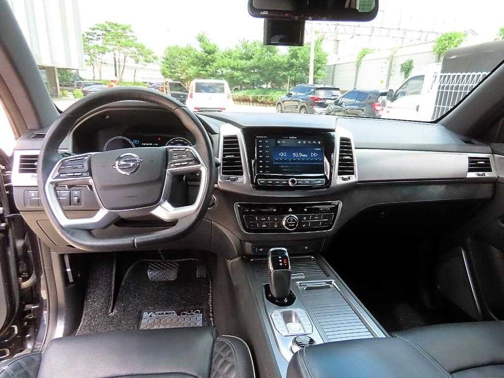 KG모빌리티(쌍용) 렉스턴 올 뉴 렉스턴 (Y450) 디젤 2.2 4WD 더 블랙 이미지 8