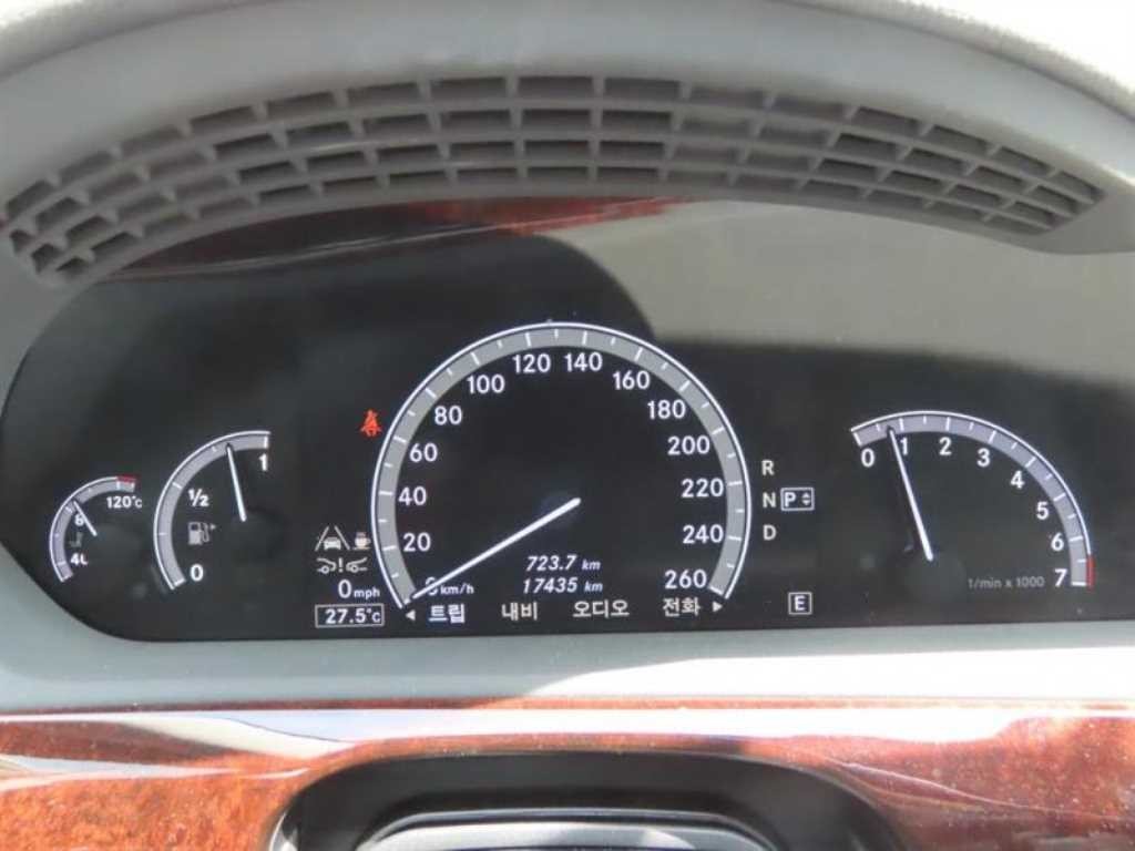 벤츠 S 클래스 S클래스-W221 S500L 블루이피션시 이미지 10
