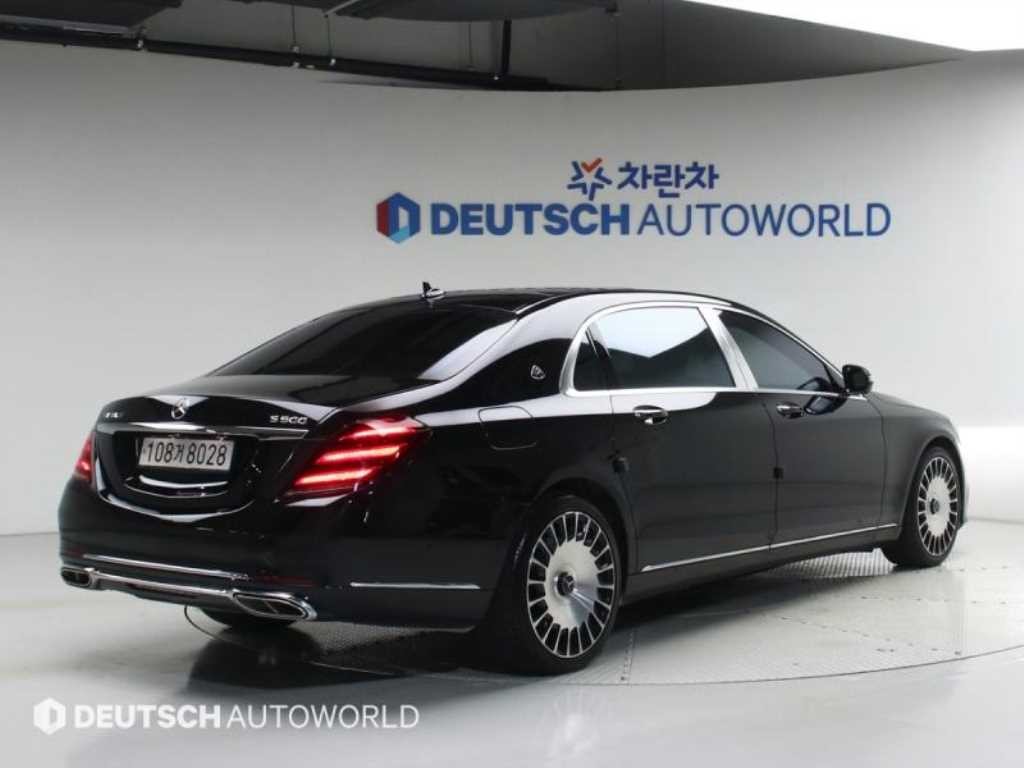 벤츠 S 클래스 S클래스-W222 마이바흐 S 500 4MATIC 이미지 2
