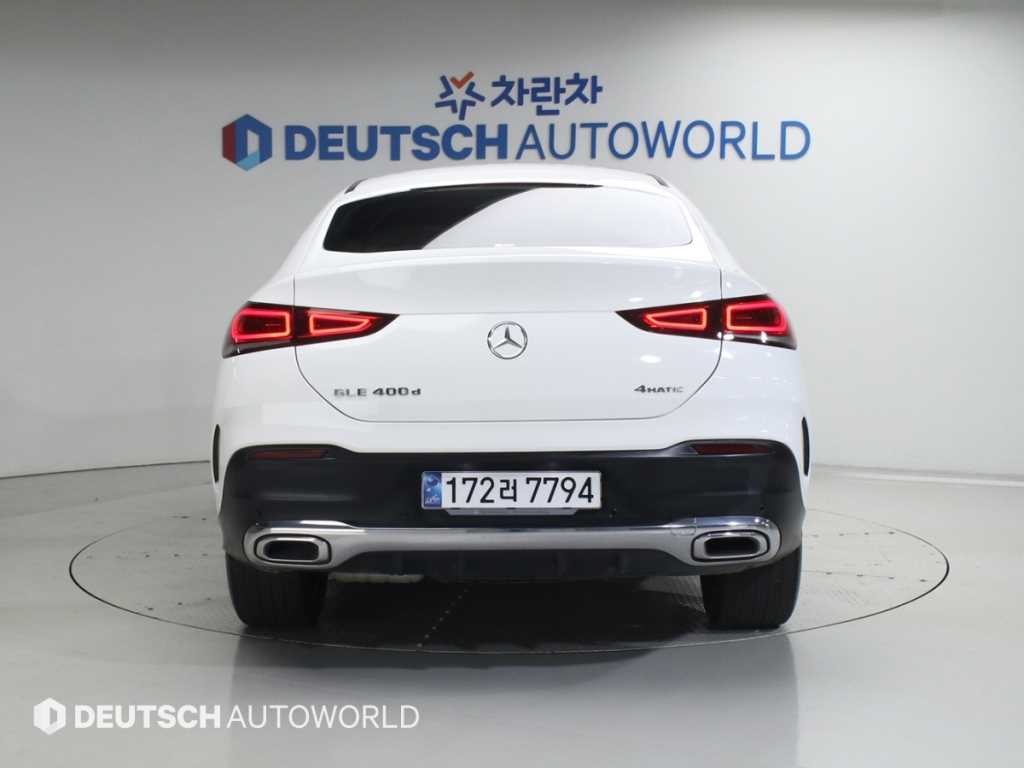 벤츠 GLE 클래스 GLE 클래스 W167 GLE 400d 4MATIC 쿠페 이미지 4