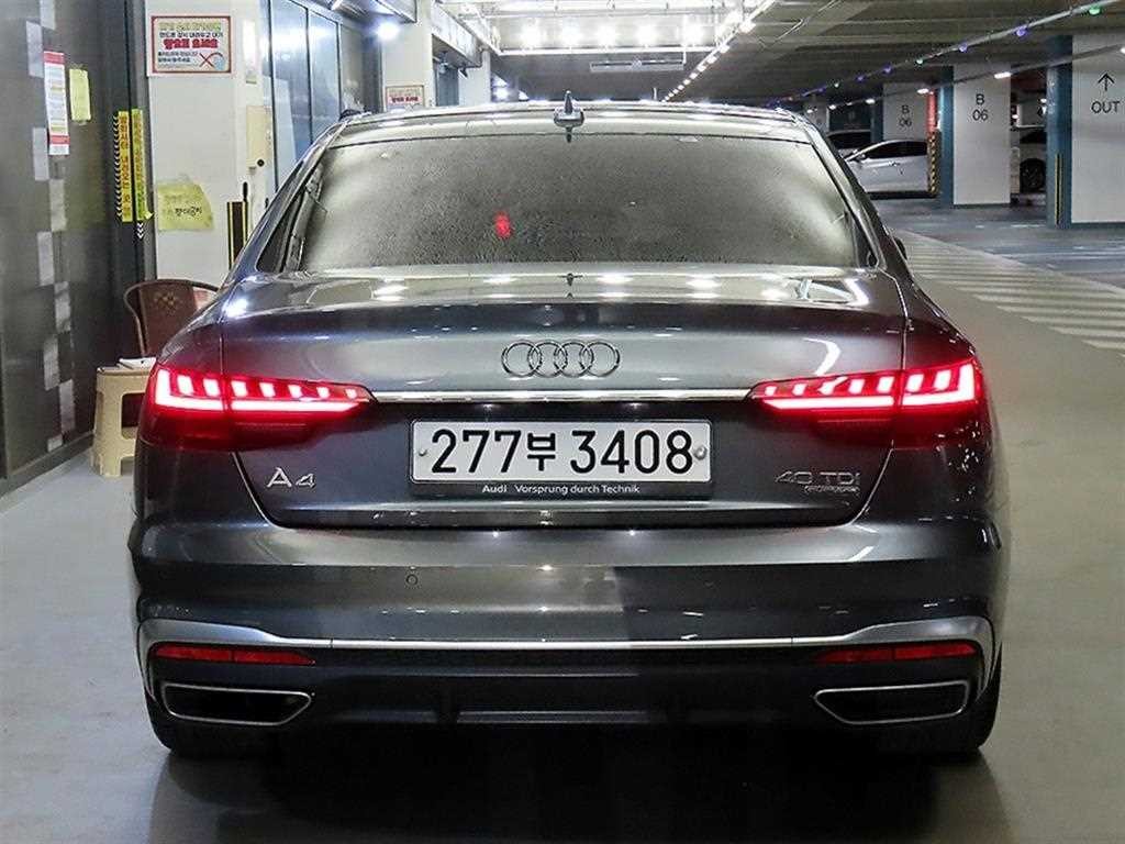 아우디 A4 A4 (B9) 40 TDI 콰트로 프리미엄 이미지 5