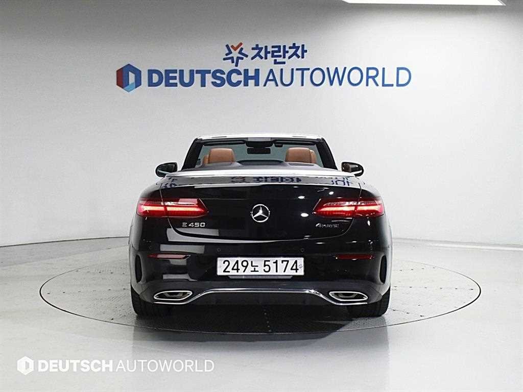 벤츠 E 클래스 E-클래스 W213 E450 4MATIC 카브리올레 이미지 4