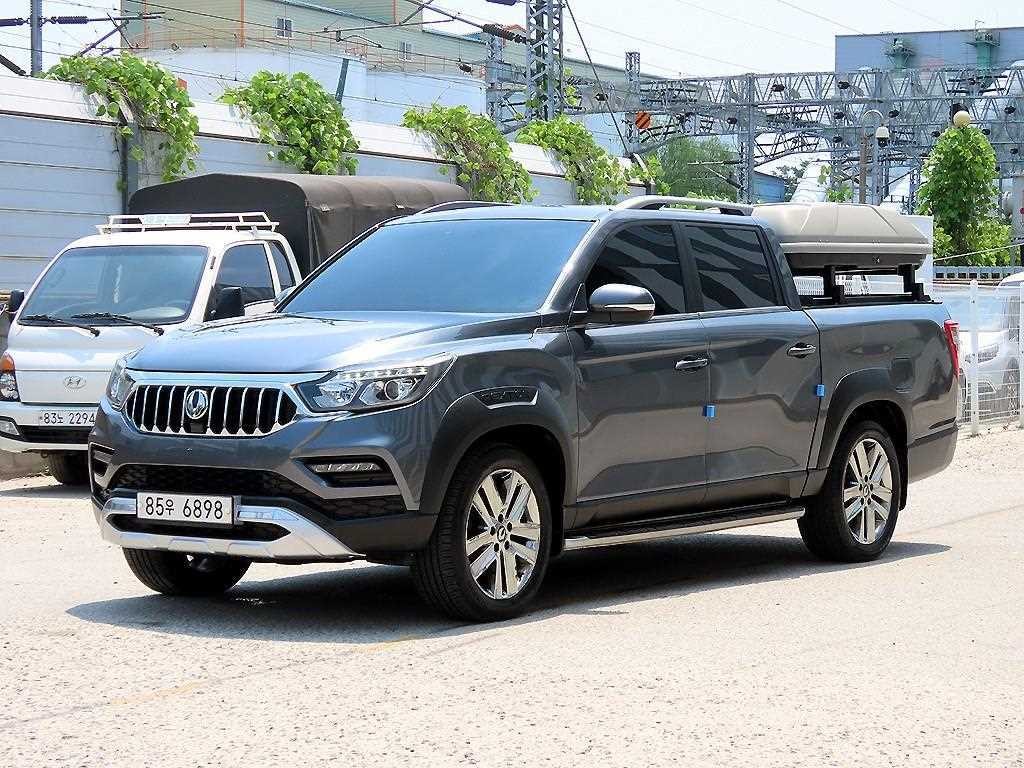 KG모빌리티(쌍용) 렉스턴 렉스턴 스포츠 칸 디젤 2.2 4WD 5링크 프레스티지 스페셜 이미지 2