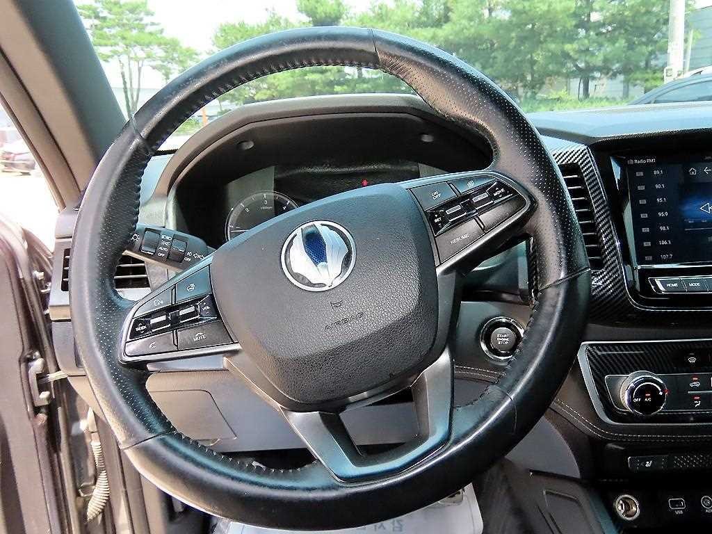KG모빌리티(쌍용) 렉스턴 렉스턴 스포츠 칸 디젤 2.2 4WD 5링크 프레스티지 스페셜 이미지 9