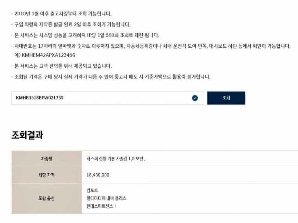 현대 캐스퍼 1.0 가솔린 모던 이미지 17