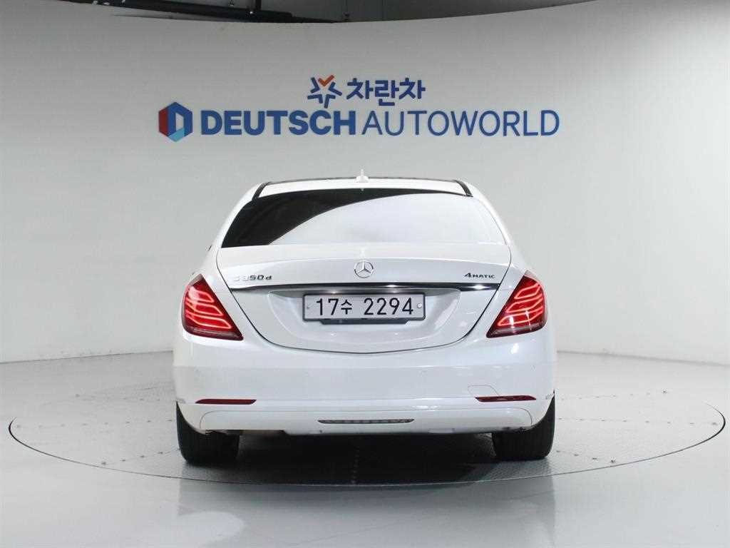 벤츠 S 클래스 S클래스-W222 S 350L d 4MATIC 이미지 5