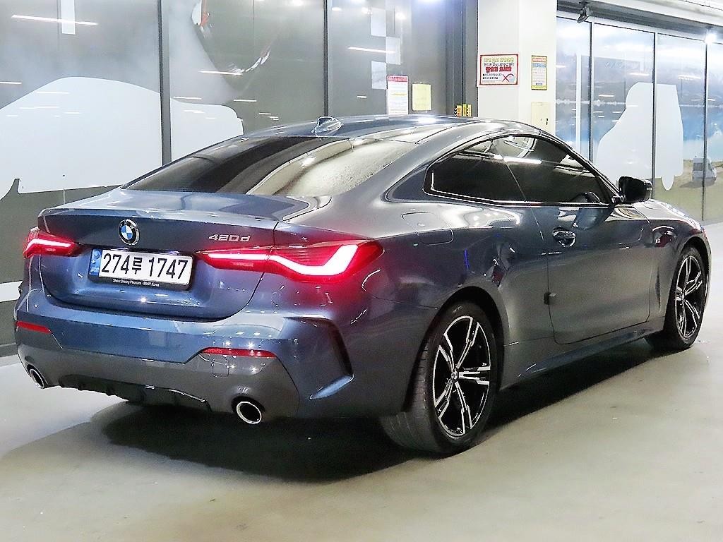 BMW 4시리즈 4시리즈 (G22) 420d 쿠페 M 스포츠 이미지 4