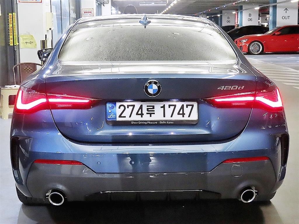 BMW 4시리즈 4시리즈 (G22) 420d 쿠페 M 스포츠 이미지 5