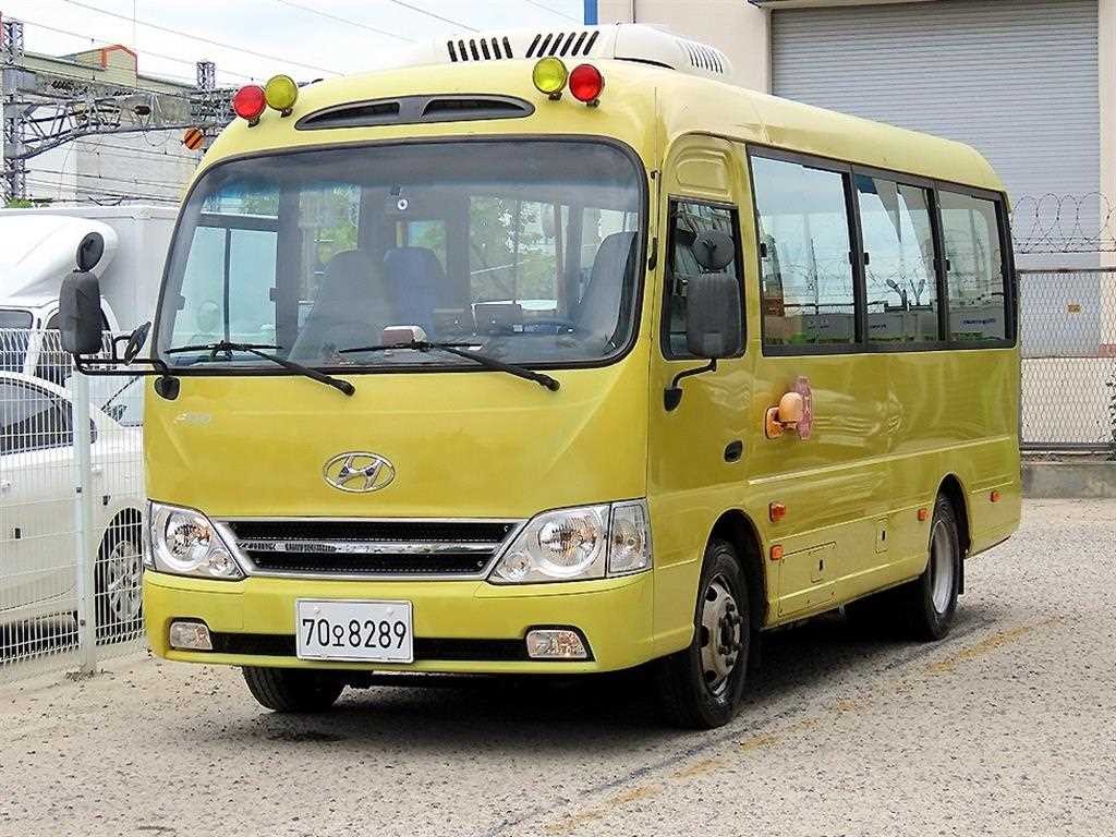 중대형버스 소형현대버스 뉴카운티 단축 어린이 34인승 이미지 2