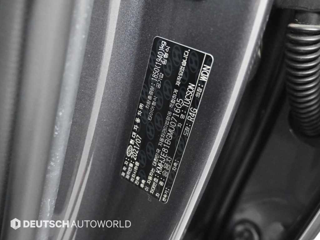 현대 투싼 투싼 (NX4) 가솔린 1.6 터보 2WD 인스퍼레이션 이미지 20