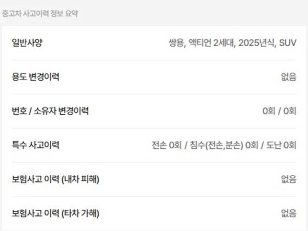 KG모빌리티(쌍용) 액티언 액티언(J120) 2WD S7 이미지 2