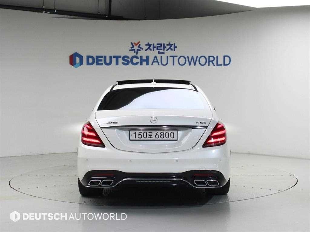 벤츠 S 클래스 S클래스-W222 S 63 AMG 4MATIC + 이미지 4