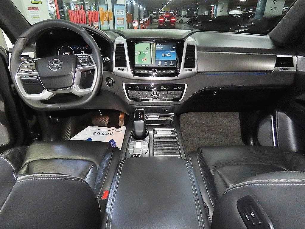 KG모빌리티(쌍용) 렉스턴 올 뉴 렉스턴 (Y450) 디젤 2.2 4WD 더 블랙 이미지 10