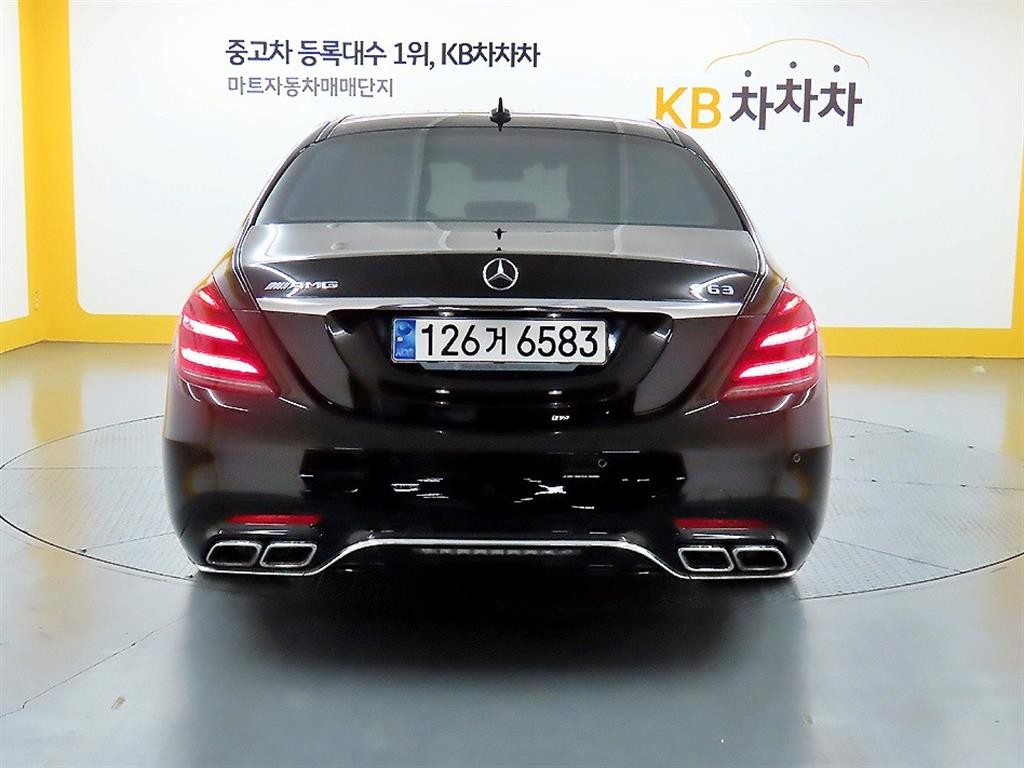 벤츠 S 클래스 S클래스-W222 S 63 AMG 4MATIC + 이미지 3