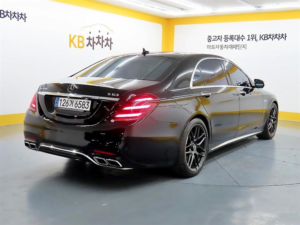 벤츠 S 클래스 S클래스-W222 S 63 AMG 4MATIC + 이미지 4