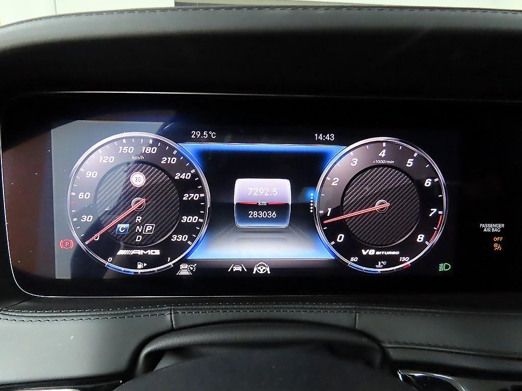 벤츠 S 클래스 S클래스-W222 S 63 AMG 4MATIC + 이미지 8