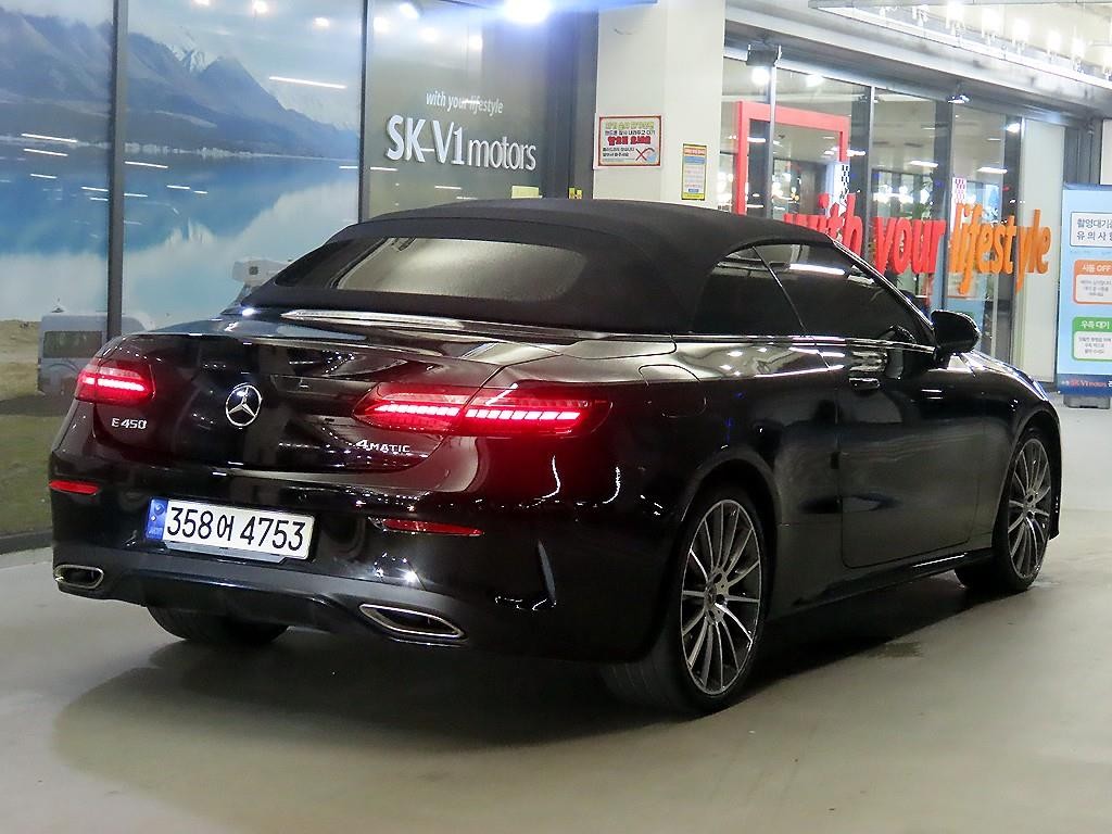 벤츠 E 클래스 E-클래스 W213 E450 4MATIC 카브리올레 이미지 5