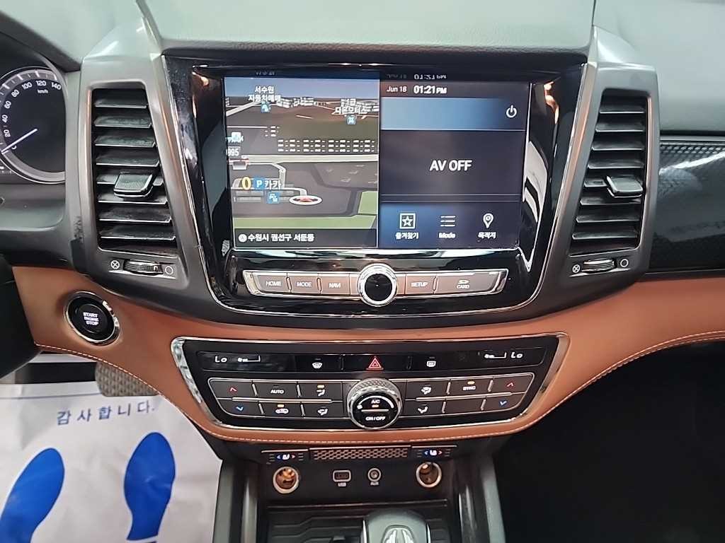 KG모빌리티(쌍용) 렉스턴 렉스턴 스포츠 칸 디젤 2.2 4WD 5링크 노블레스 이미지 10