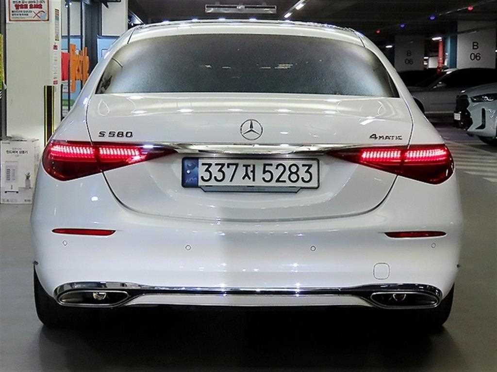 벤츠 S 클래스 S클래스-W223 S580e 4MATIC 이미지 6