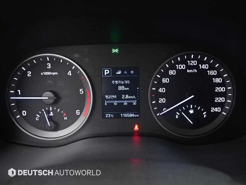 현대 투싼 올뉴투싼 디젤 1.7 2WD 스마트 이미지 8