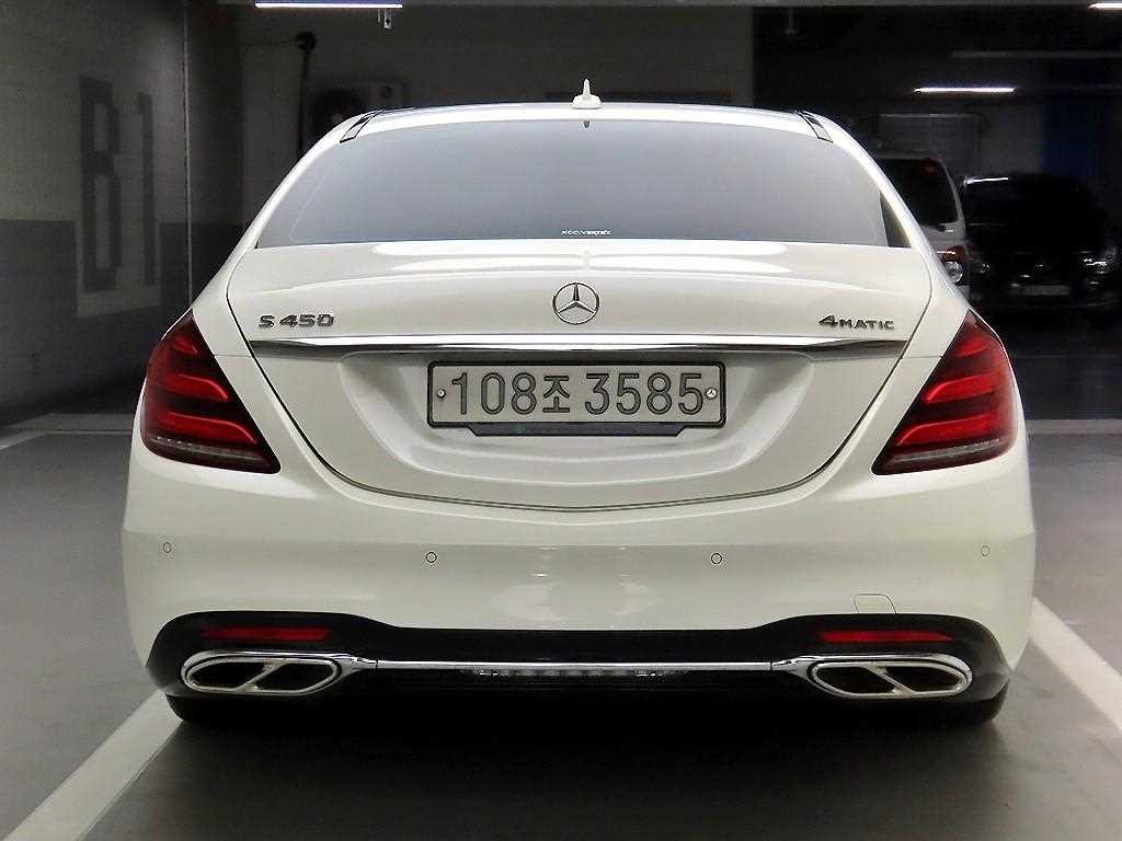 벤츠 S 클래스 S클래스-W222 S 450L 4MATIC 이미지 3