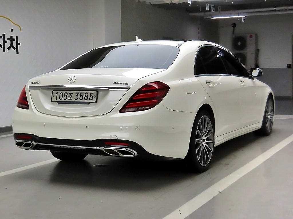 벤츠 S 클래스 S클래스-W222 S 450L 4MATIC 이미지 4