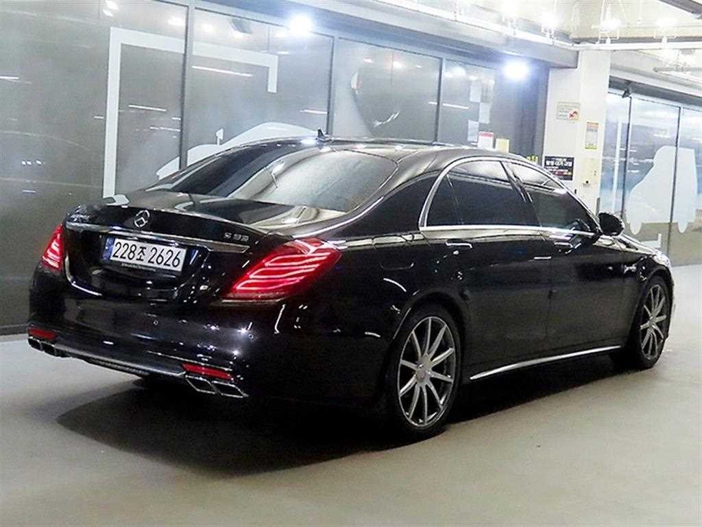 벤츠 S 클래스 S클래스-W222 S 63 AMG 4MATIC 이미지 4