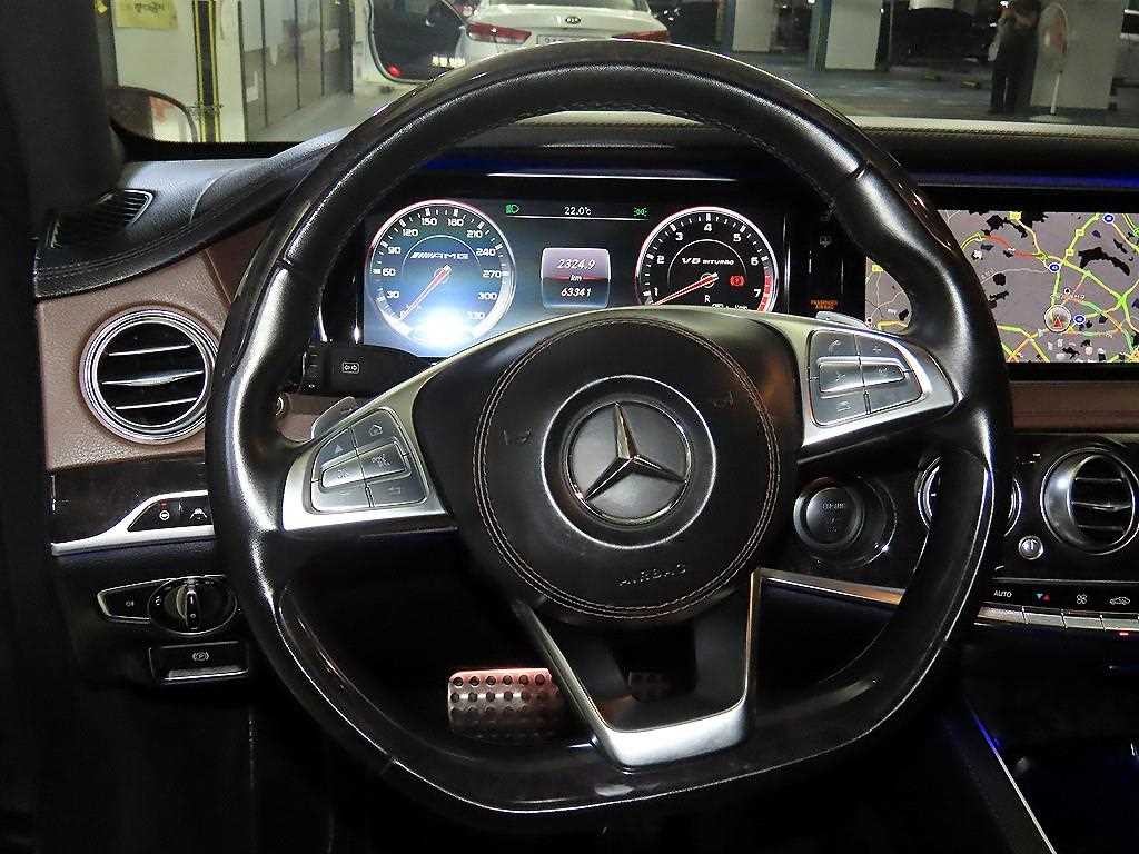 벤츠 S 클래스 S클래스-W222 S 63 AMG 4MATIC 이미지 8
