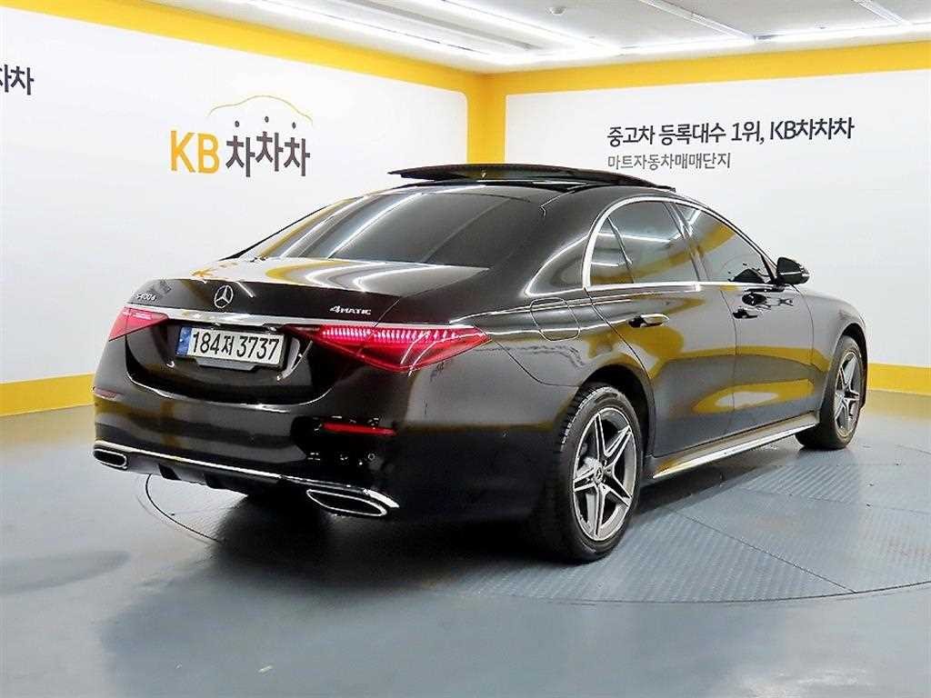 벤츠 S 클래스 S클래스-W223 S400 d 4MATIC 이미지 4