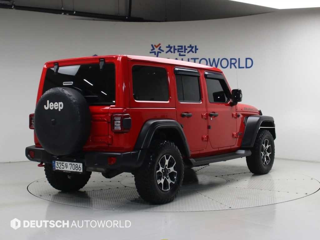 지프 랭글러 랭글러 (JL) 2.0 루비콘 4도어 파워 탑 이미지 2