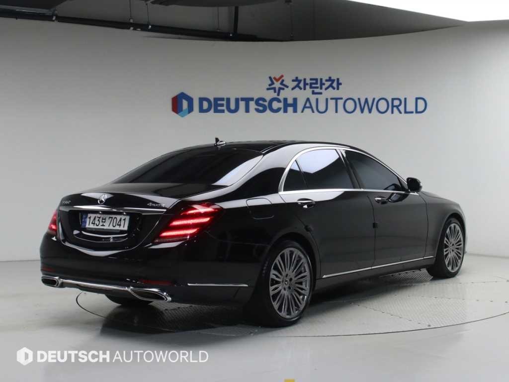 벤츠 S 클래스 S클래스-W222 S 560L 4MATIC 이미지 2