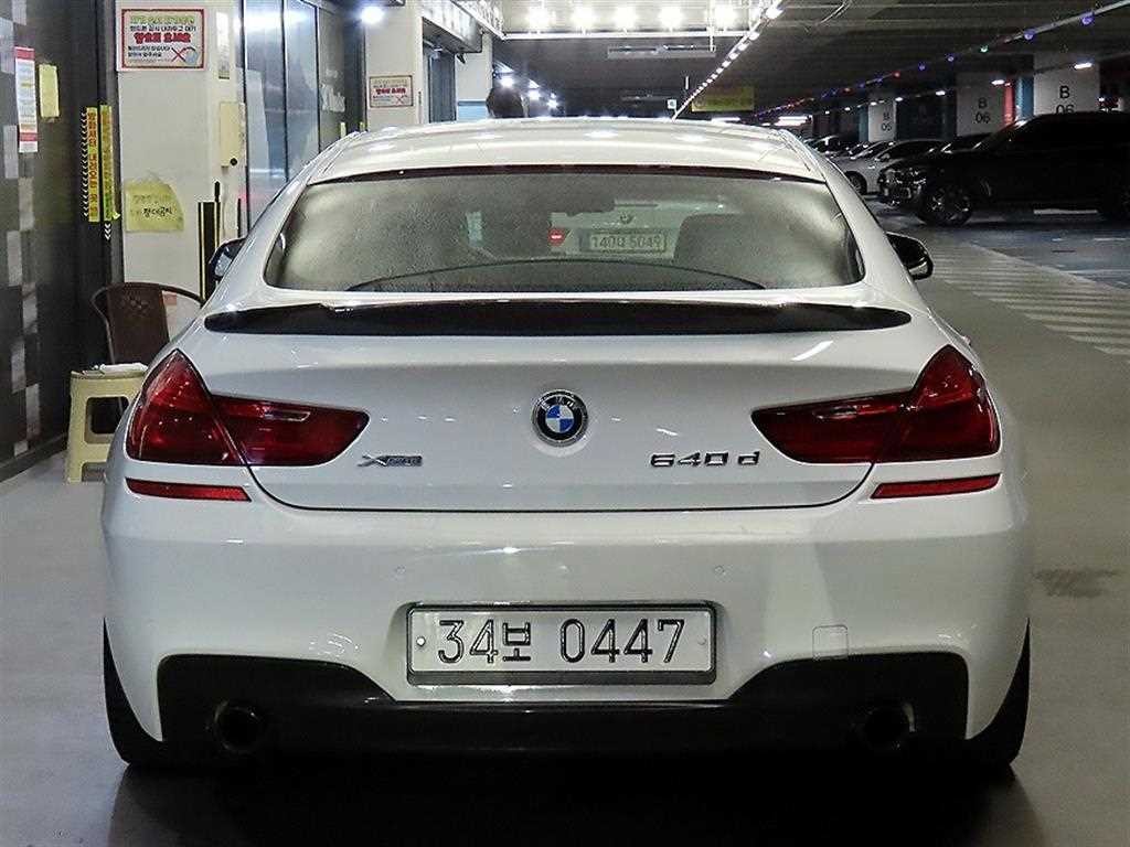 BMW 6시리즈 6시리즈 (F12) 640 그란쿠페 d xDrive M 스포츠 그란쿠페 이미지 5
