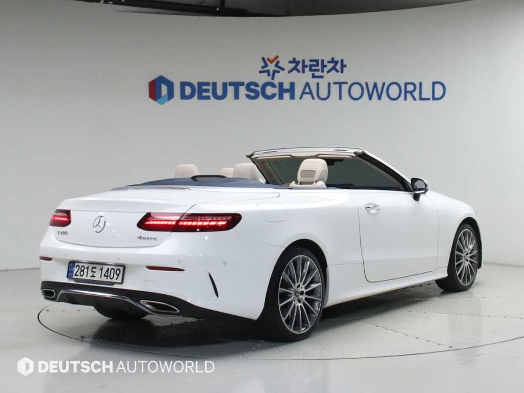 벤츠 E 클래스 E-클래스 W213 E450 4MATIC 카브리올레 이미지 2