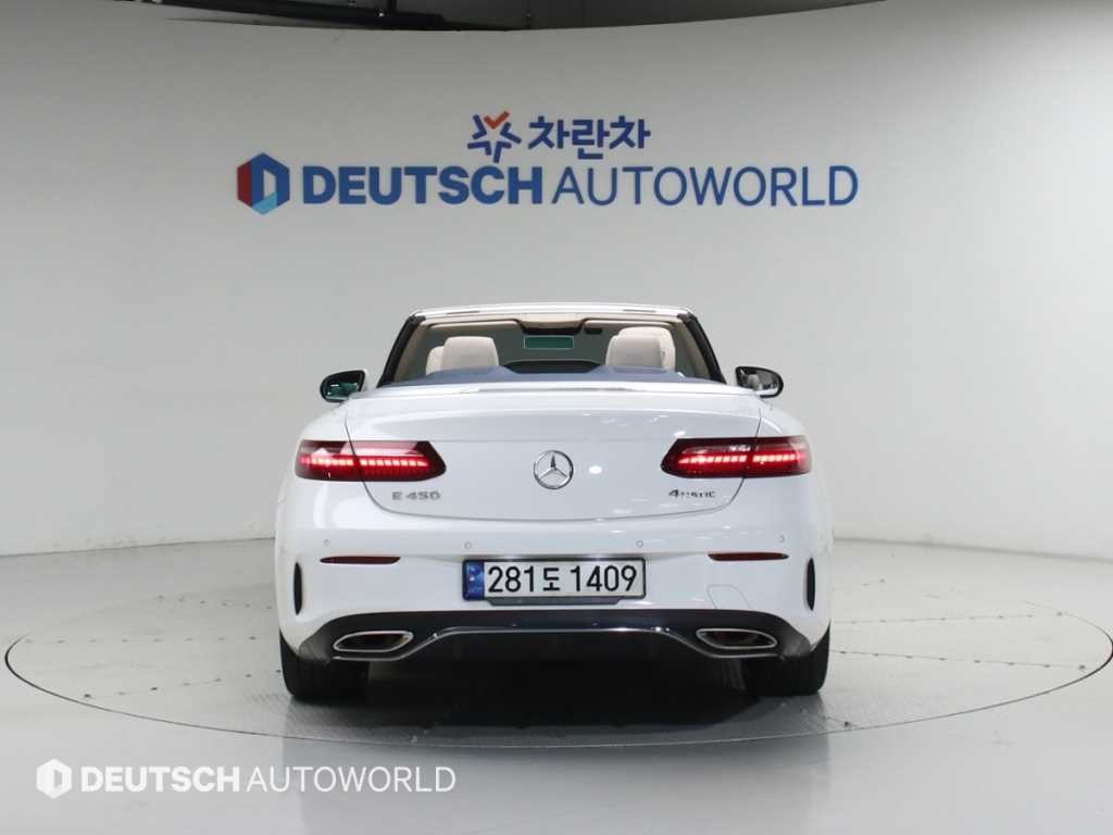 벤츠 E 클래스 E-클래스 W213 E450 4MATIC 카브리올레 이미지 4