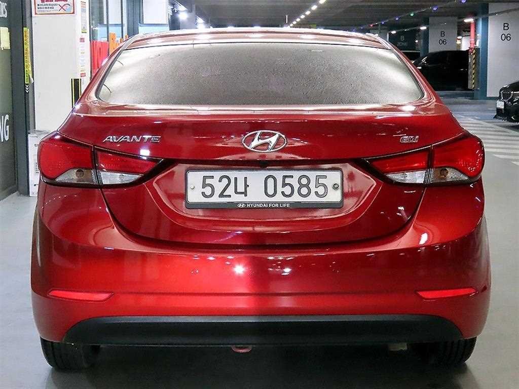 현대 아반떼 더 뉴 아반떼 1.6 GDI 스마트 기본형 이미지 5