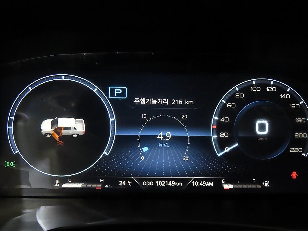 KG모빌리티(쌍용) 렉스턴 더 뉴 렉스턴 스포츠 칸 디젤 2.2 4WD 프레스티지 이미지 9
