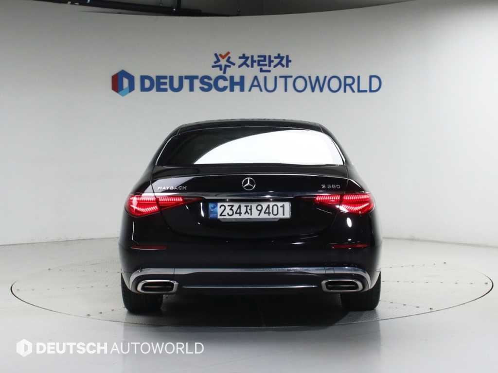 벤츠 S 클래스 S클래스-W223 마이바흐 S580 4MATIC 이미지 4