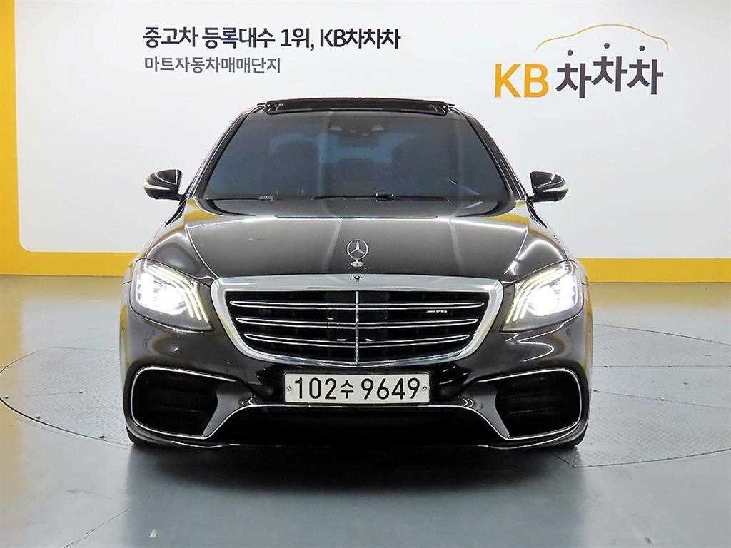 벤츠 S 클래스 S클래스-W222 S 63 AMG 4MATIC + 이미지 1