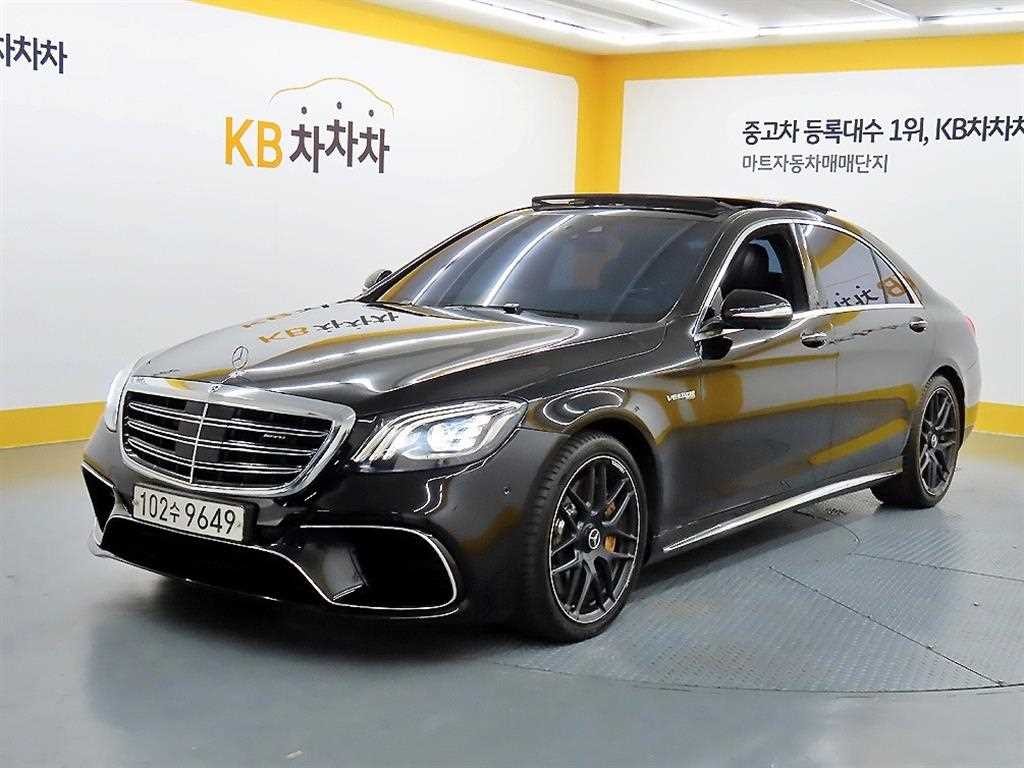 벤츠 S 클래스 S클래스-W222 S 63 AMG 4MATIC + 이미지 2
