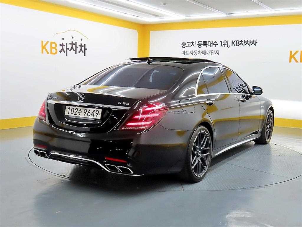 벤츠 S 클래스 S클래스-W222 S 63 AMG 4MATIC + 이미지 4