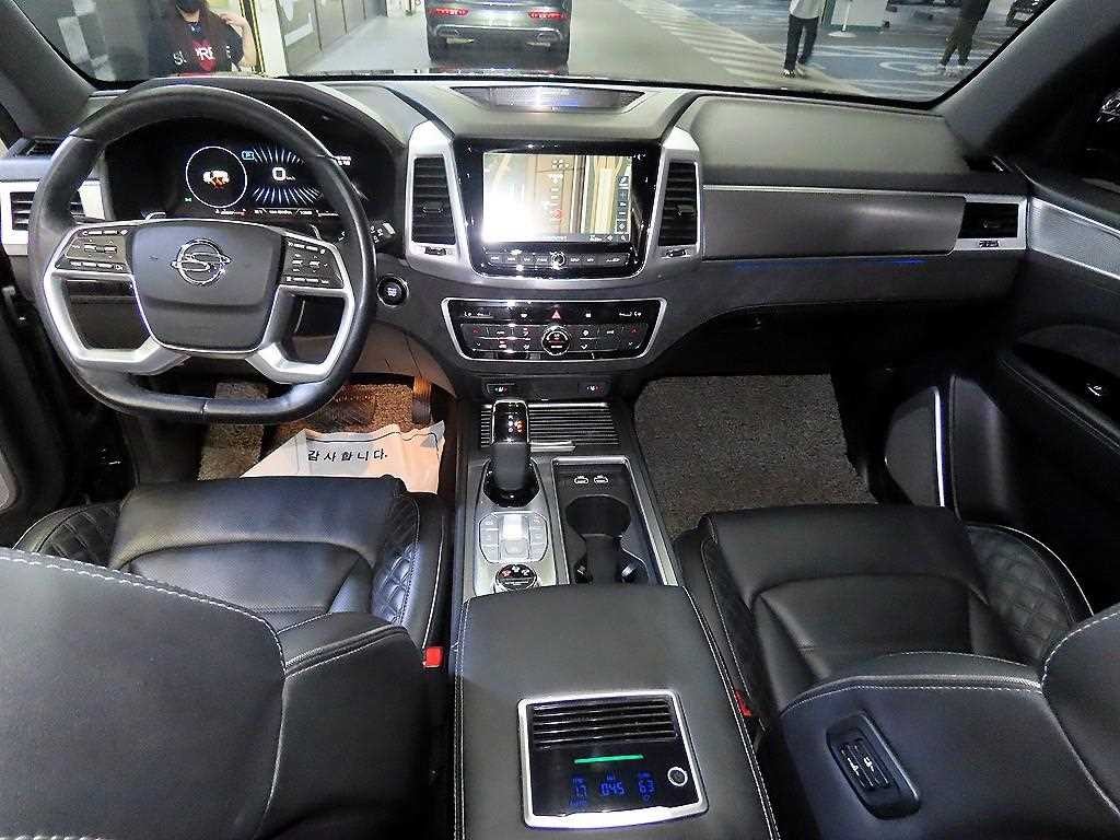 KG모빌리티(쌍용) 렉스턴 올 뉴 렉스턴 (Y450) 디젤 2.2 4WD 더 블랙 이미지 10