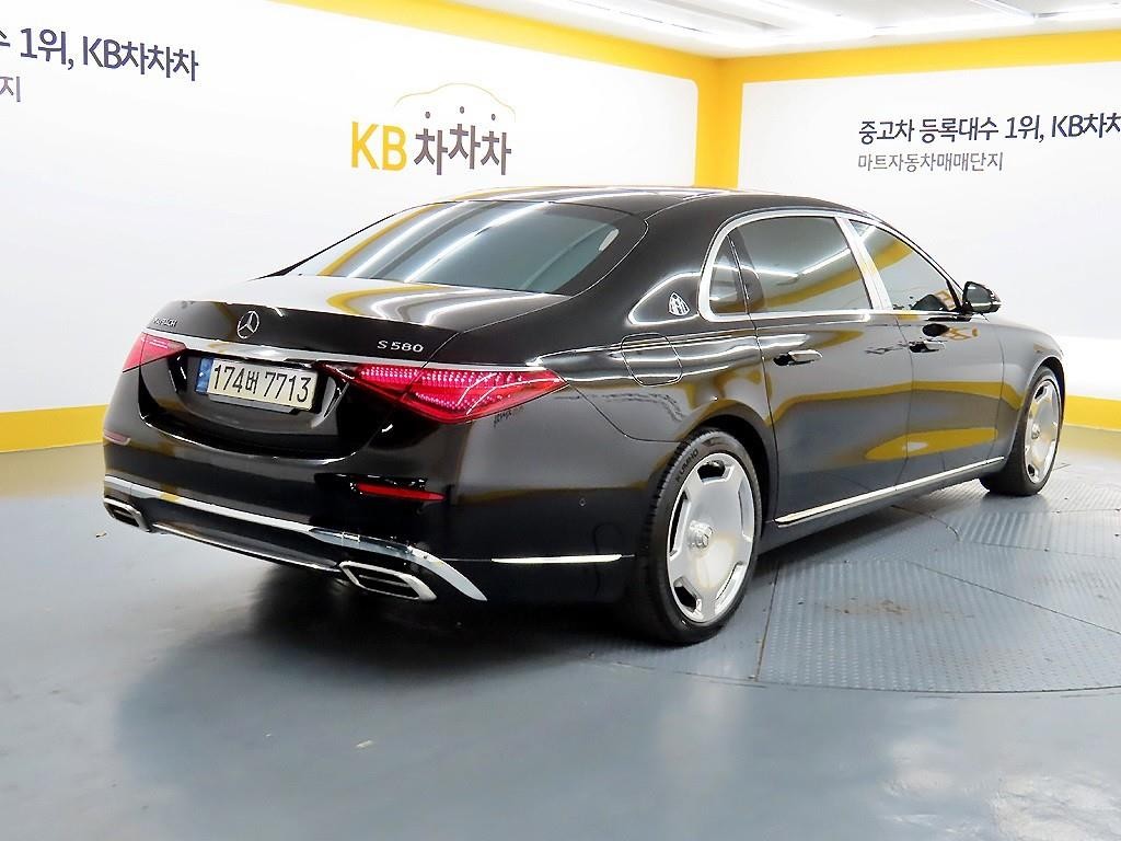 벤츠 S 클래스 S클래스-W223 마이바흐 S580 4MATIC 이미지 4