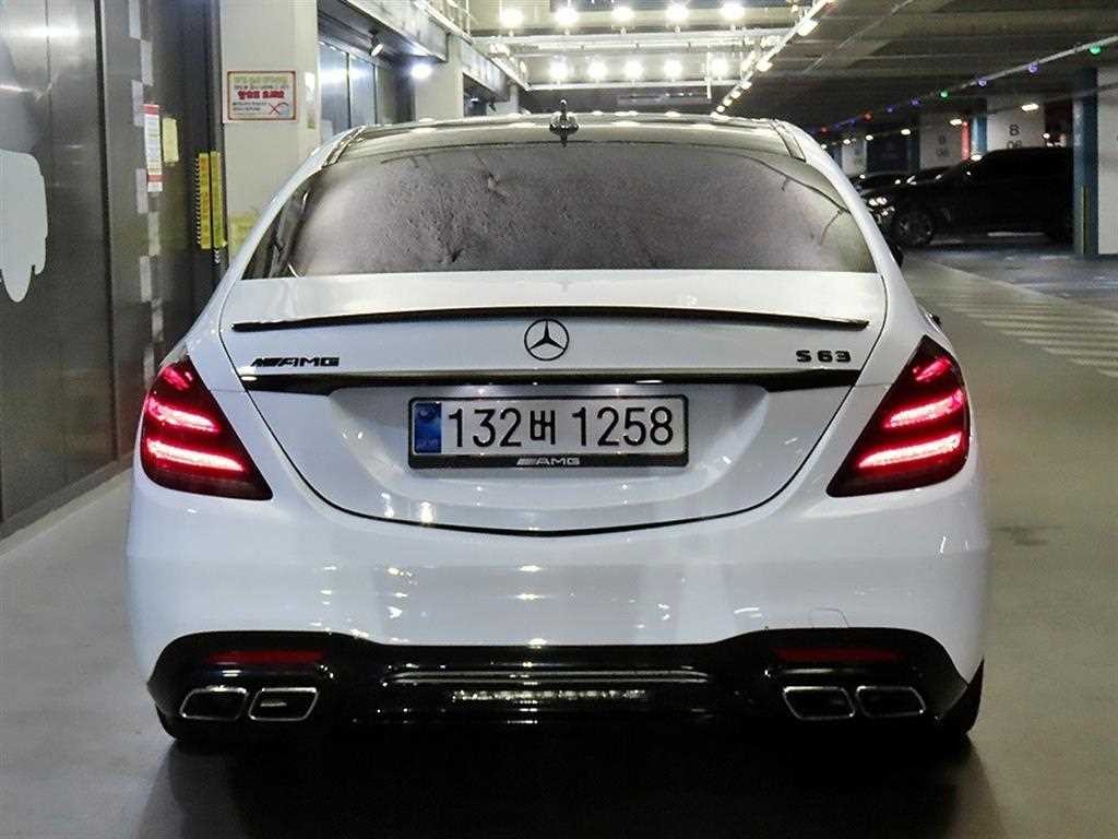 벤츠 S 클래스 S클래스-W222 S 63 AMG 4MATIC 이미지 5