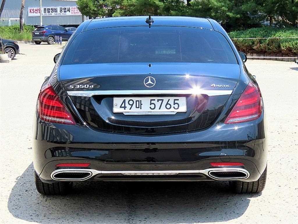 벤츠 S 클래스 S클래스-W222 S 350 d 4MATIC 이미지 4