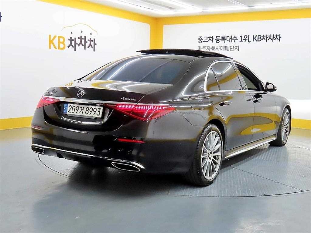 벤츠 S 클래스 S클래스-W223 S500L 4MATIC 이미지 4