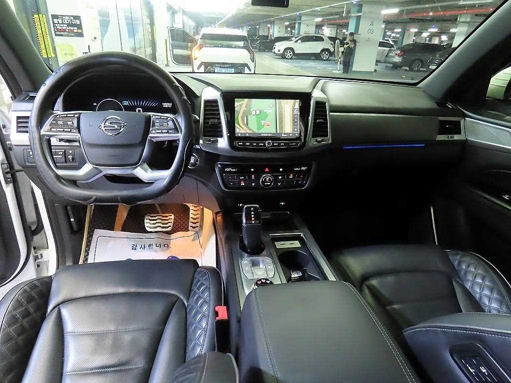 KG모빌리티(쌍용) 렉스턴 올 뉴 렉스턴 (Y450) 디젤 2.2 4WD 더 블랙 이미지 10