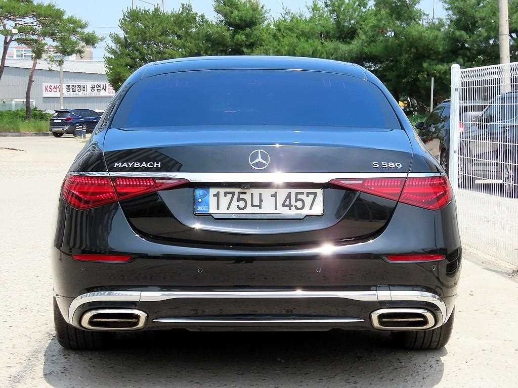 벤츠 S 클래스 S클래스-W223 마이바흐 S580 4MATIC 이미지 4
