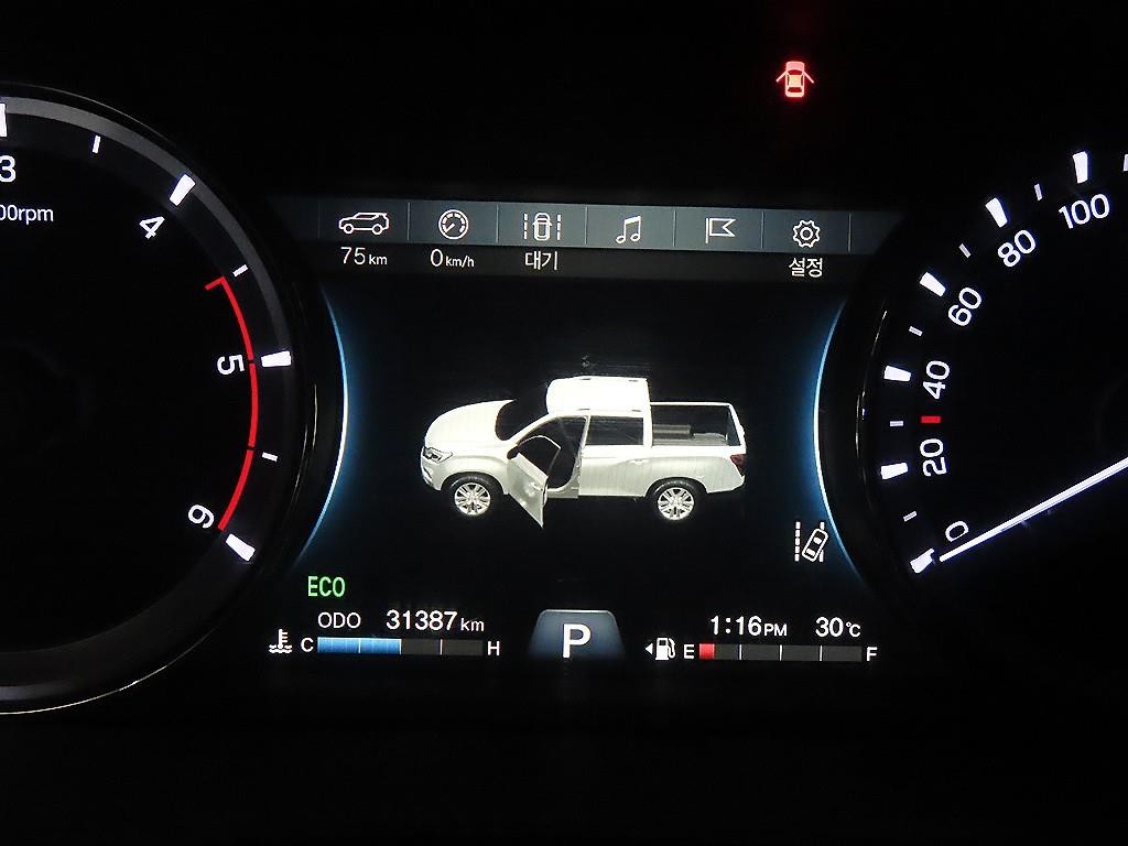 KG모빌리티(쌍용) 렉스턴 렉스턴 스포츠 칸 디젤 2.2 4WD 5링크 프레스티지 스페셜 이미지 9
