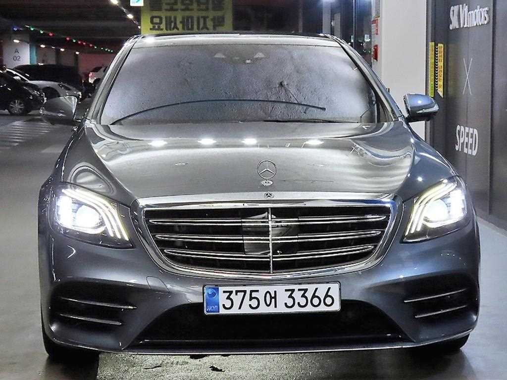 벤츠 S 클래스 S클래스-W222 S 350 d 4MATIC AMG Line 이미지 2